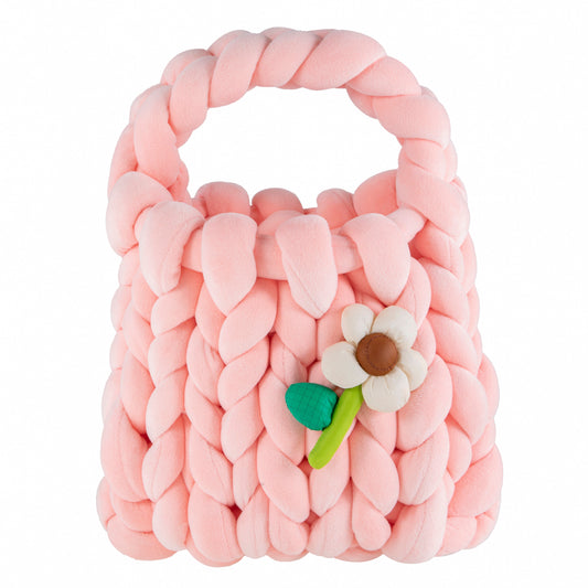 Space Cotton Velvet HandBag