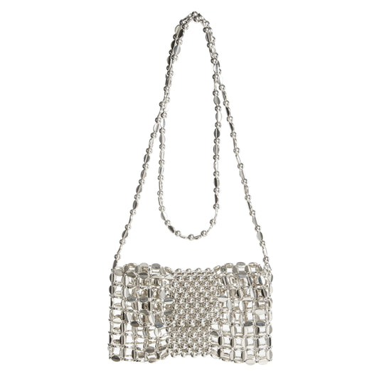 Metallic Sequin Crossbody Bag