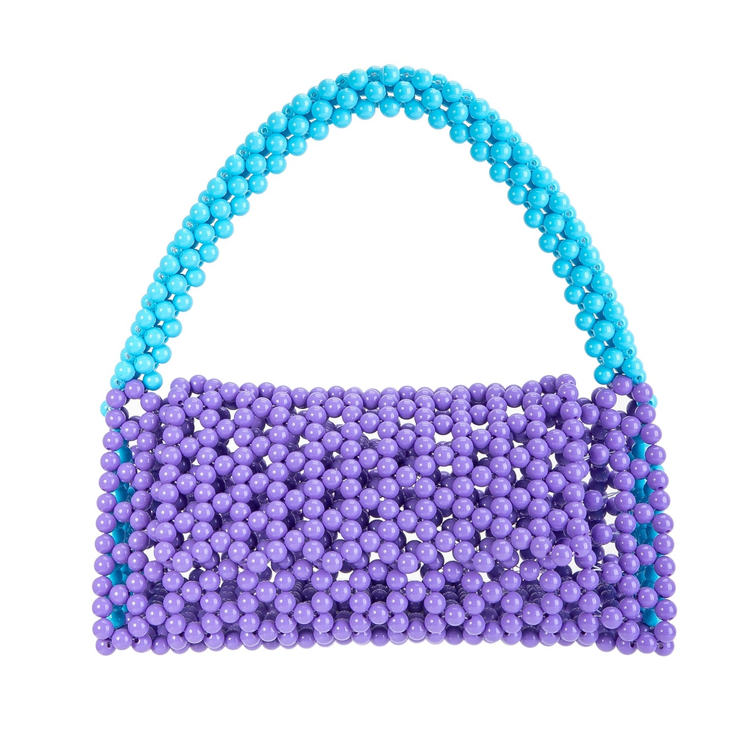 Blue&Purple Triangle Purse