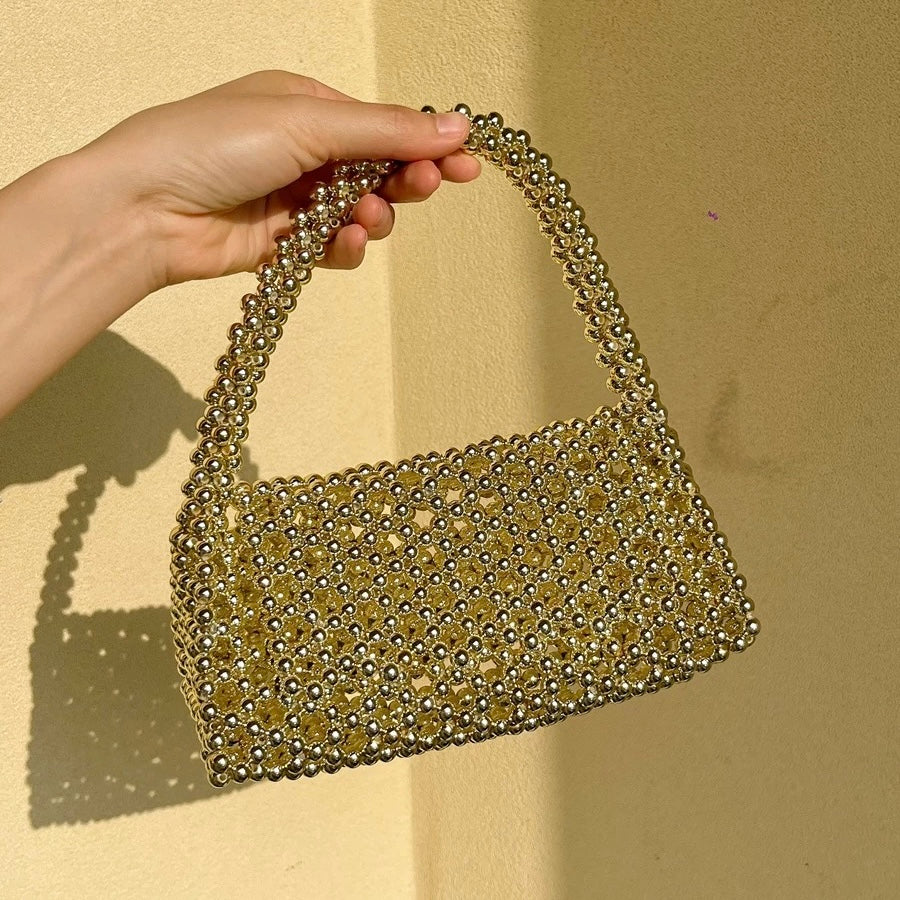 Gold Triangle Clutch